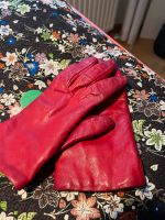 Handschuhe Leder Rot 7,5 Lederhandschuhe Wolle Hessen - Darmstadt Vorschau