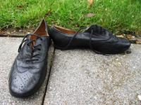 Gabor Leder Halbschuhe in Budapester Style Gr.5 Bayern - Gersthofen Vorschau