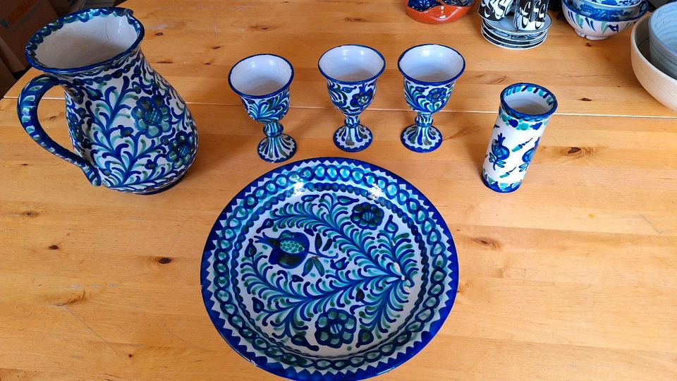 Ceramica San Isidro Granada Spanien Keramik handgetöpfert in Kammlach