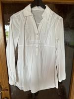 Longbluse / Bluse weiß Hessen - Brechen Vorschau