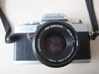 Minolta XG9 analoge Spiegelreflexkamera mit Objektiven Bayern - Haimhausen Vorschau