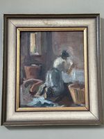 Antik Ölgemälde Kreis Berthe Morisot Impressionismus 19. Jh. Pankow - Weissensee Vorschau
