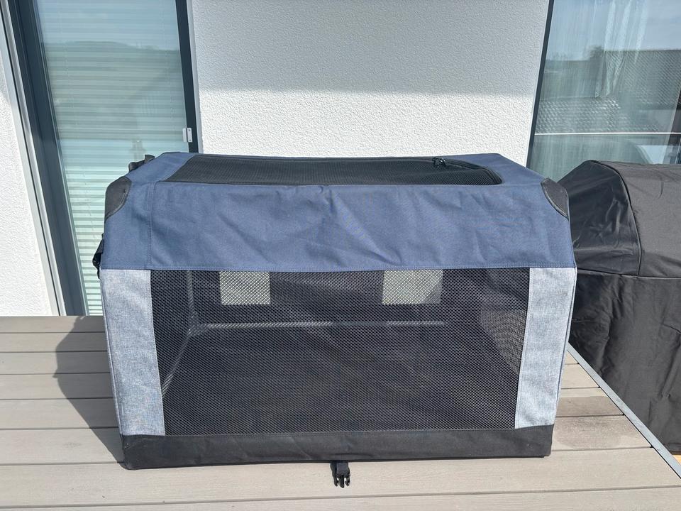 faltbare Hundebox XL Auto Transportbox Welpe Box Hund  trixi in Altshausen