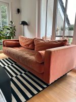 3er Sofa Scott von MADE Samt Orange Bielefeld - Bielefeld (Innenstadt) Vorschau