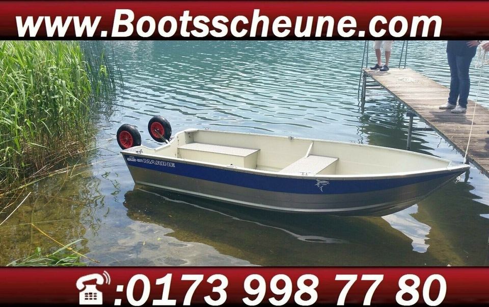 Marine 450 Fish - Aluminiumboot Aluboot Angelboot NEU in Nassenheide