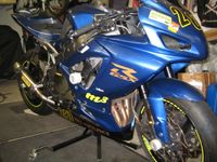 Rennmaschiene Suzuki GSX R 750 K7,  Konvolut Rennausrüstung Brandenburg - Potsdam Vorschau