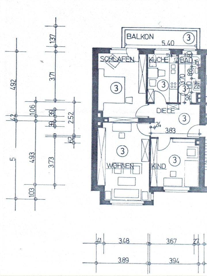 3-Zimmer-Wohnung in begehrter Wohnlage Köln-Sülz in Köln