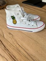 Wie neu Sneaker weiß 35 Schuhe Ananas Stiefel Sportschuhe Schleswig-Holstein - Großhansdorf Vorschau