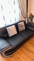 schwarze couch zu verkaufen West - Nied Vorschau