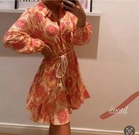 Zara Kleid ausverkauft M pink beige blogger bekannt Bayern - Tittling Vorschau