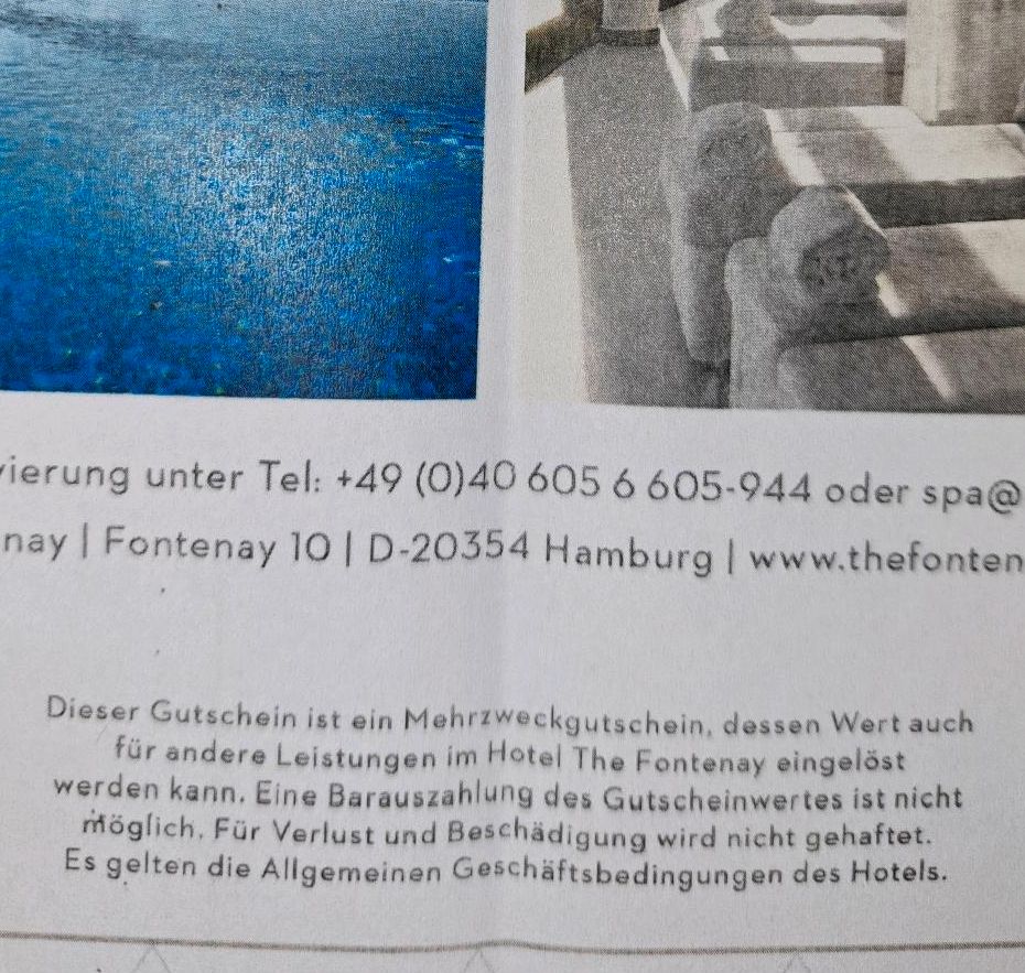 200€ Gutschein für "The Fontenay Hamburg" in Hamburg