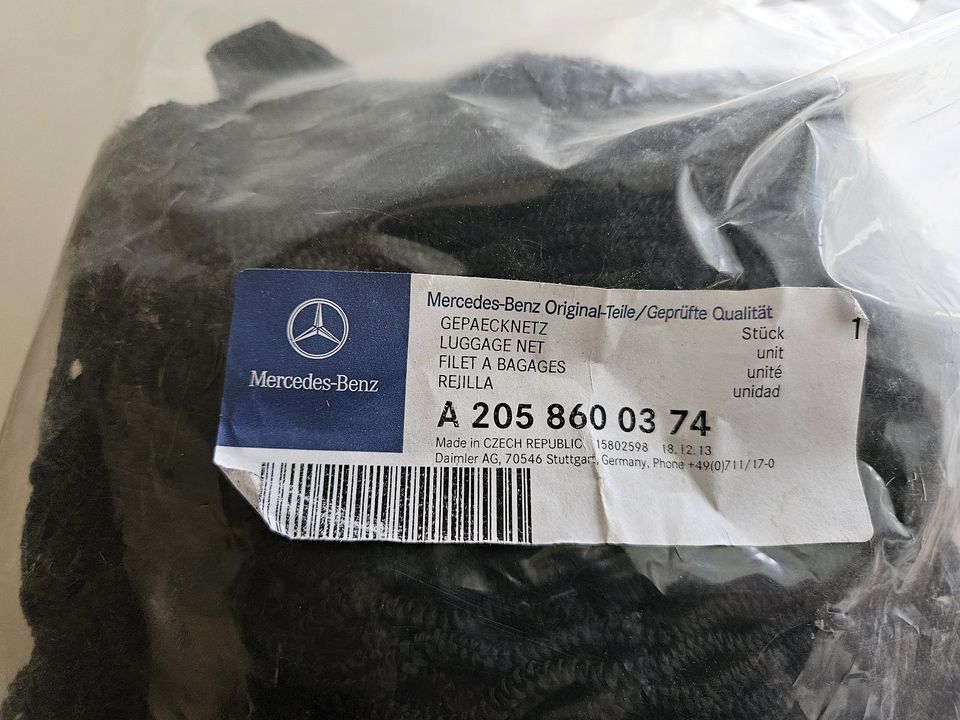 Mercedes Benz Gepäcknetz Kofferraum Netz A2058600374 neu in Königslutter am Elm