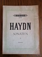 Haydn Sonaten II für Klavier, Notenbuch um 1942 Saarland - Spiesen-Elversberg Vorschau