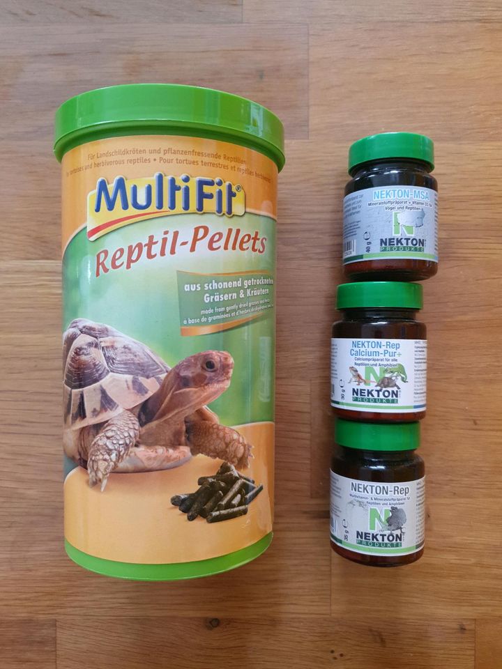 Reptil-/Schildkröten-Pellets + Präparate in Rostock