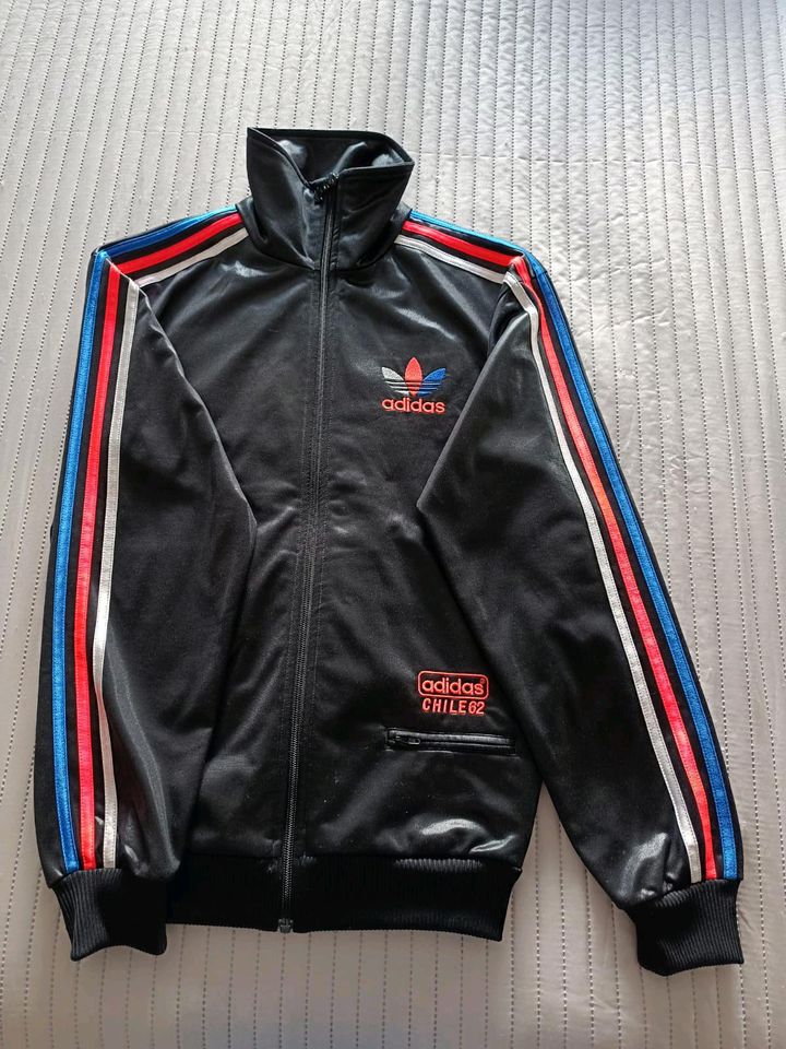 Adidas Chile 62 Jacke Gr. XS 34  164 selten Vintage Sammlerstück in Kreuzau