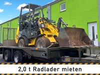 2 t Radlader Hoflader Kompaktlader Wacker mieten leihen Weilburg Hessen - Weilmünster Vorschau