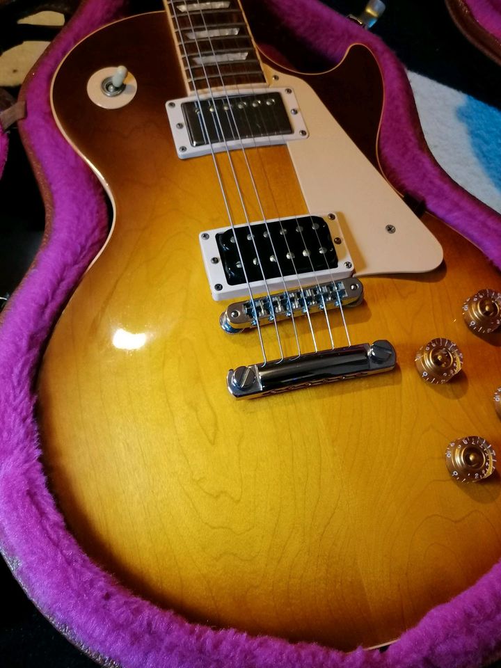 Les Paul Gibson aus 1996 Honeyburst in Hamburg