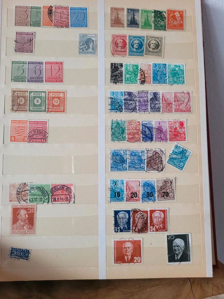 DDR Briefmarkenalbum in Fellbach