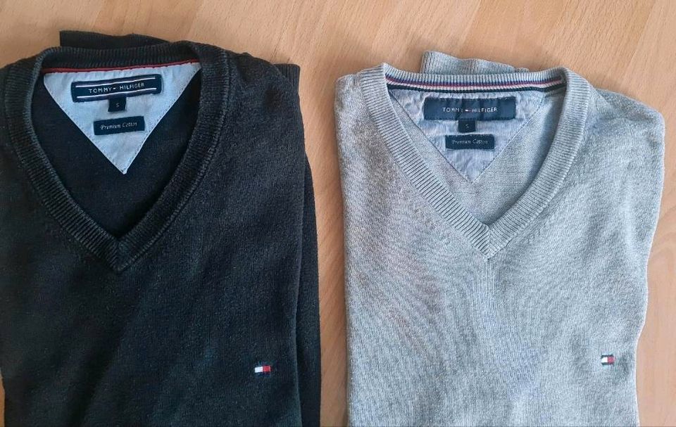 2 Pullover * Tommy Hilfiger * Gr. S * schwarz  grau in Rohrdorf