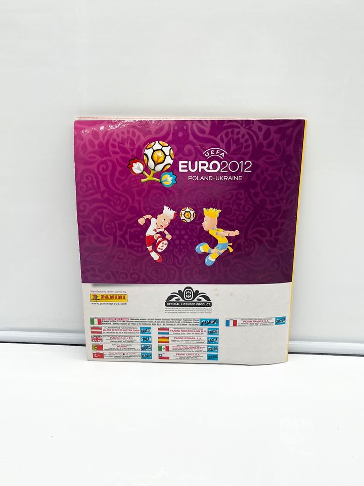 Panini Fussball Sticker-Sammelheft EURO 2012 Polen und Ukraine in Filderstadt