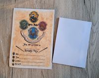 Harry Potter Einladungskarten, 12 Stck., Original aus England Bayern - Wiesenttal Vorschau