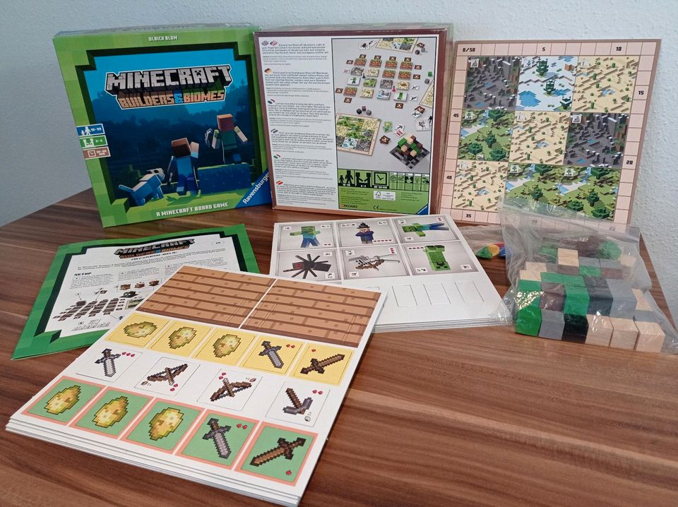 Minecraft Brettspiel * Builders & Biomes * Ravensburger in Bayern -  Zusmarshausen | Gesellschaftsspiele günstig kaufen, gebraucht oder neu |  eBay Kleinanzeigen ist jetzt Kleinanzeigen