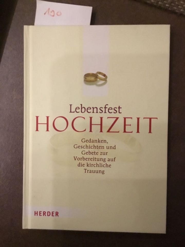 Lebensfest Hochzeit - Buch zur kirchlichen Trauung in Nürnberg (Mittelfr)