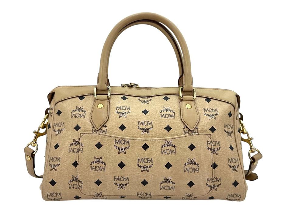MCM Handtasche Henkeltasche Umhängetasche Bag Tasche Elfenbein in Schleswig
