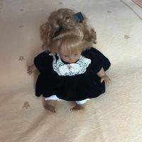 Biete ein Puppenpärchen und eine kleine Holzbank an Niedersachsen - Langenhagen Vorschau