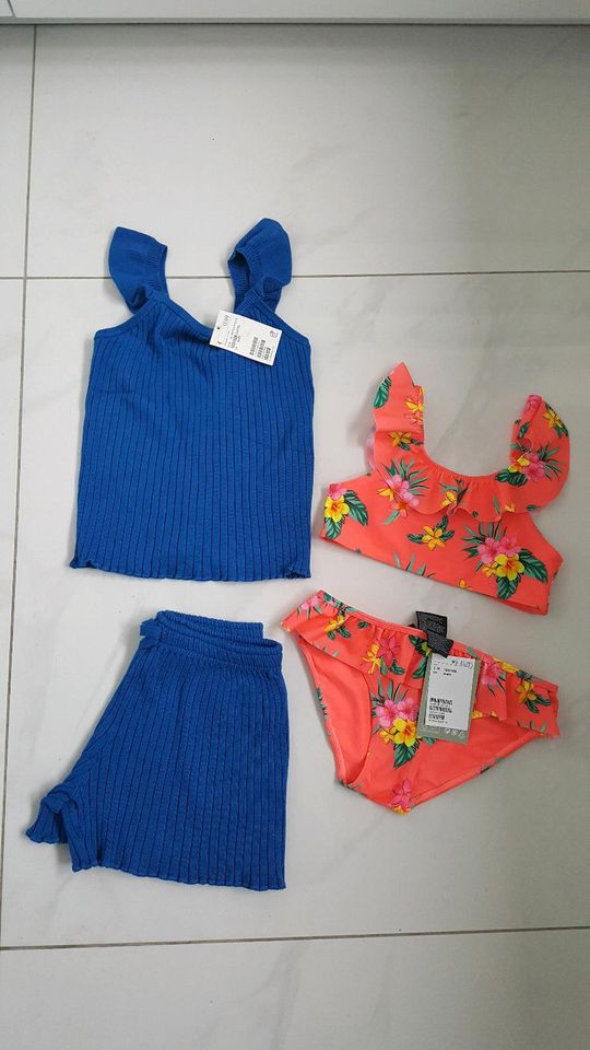 Kinder Short Set & Bikini Neu / 122/128 / Mädchen / ab 10€ in Kirchheim bei München