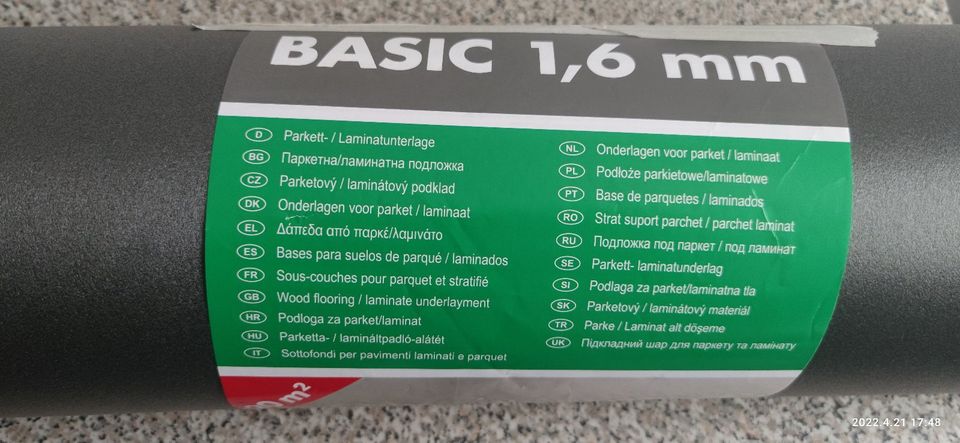 Trittschall für Laminat, Parkett oder Vinyl in Eilenburg