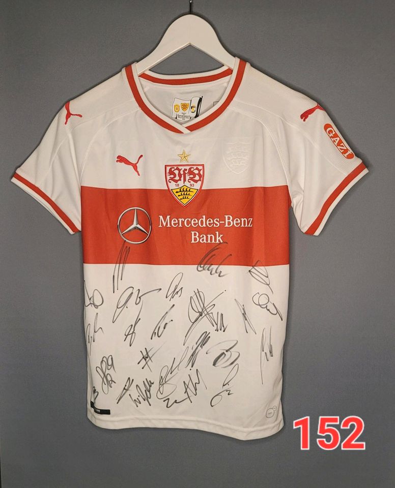 VfB Stuttgart Trikot Kinder Gr. 152 2018/2019 teamsigniert in Tübingen