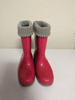 DEMAR Gummistiefel mit Innenschuh Gr. 32/33 rosa/pink glitzer Hessen - Niedernhausen Vorschau