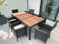 Gartenmöbel Set, Tisch + 6 Stühle, Polyrattan Nordrhein-Westfalen - Castrop-Rauxel Vorschau