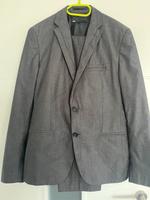Männeranzug Größe 50 Slim fit Hellgrau Sachsen-Anhalt - Sangerhausen Vorschau