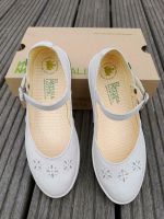 Leder Spangen Ballerinas in Creme, Gr. 37, Erstkommunion Nordrhein-Westfalen - Drensteinfurt Vorschau