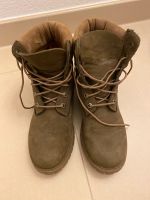 Timberland Boots Damen Khaki/bei Gr. 39,5 (8,5) Hessen - Bad Nauheim Vorschau