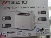 Ambiano®Elektronischer Doppelschlitztoaster 6Bräunungsstufen neu Berlin - Steglitz Vorschau