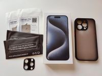 NEU! iPhone 15Pro 128GB titanblau inkl. Zubehör München - Schwabing-West Vorschau