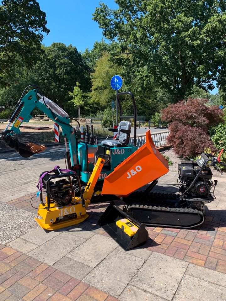 Minibagger  Angebot  Kettendumper  Rüttelpatte in Nordhorn