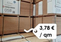 OSB Verlegeplatten 12mm 2,44x0,59m Platte Nut + Feder - II. Wahl Nordrhein-Westfalen - Billerbeck Vorschau