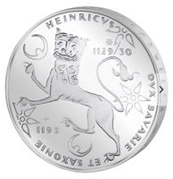 10 DM Münze BRD Heinrich der Löwe 1995 Wandsbek - Hamburg Bramfeld Vorschau