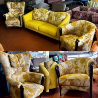 3/1/1 Sofa Couch Garnitur Qualität Retro Stil Hochwertig Kiel - Mettenhof Vorschau