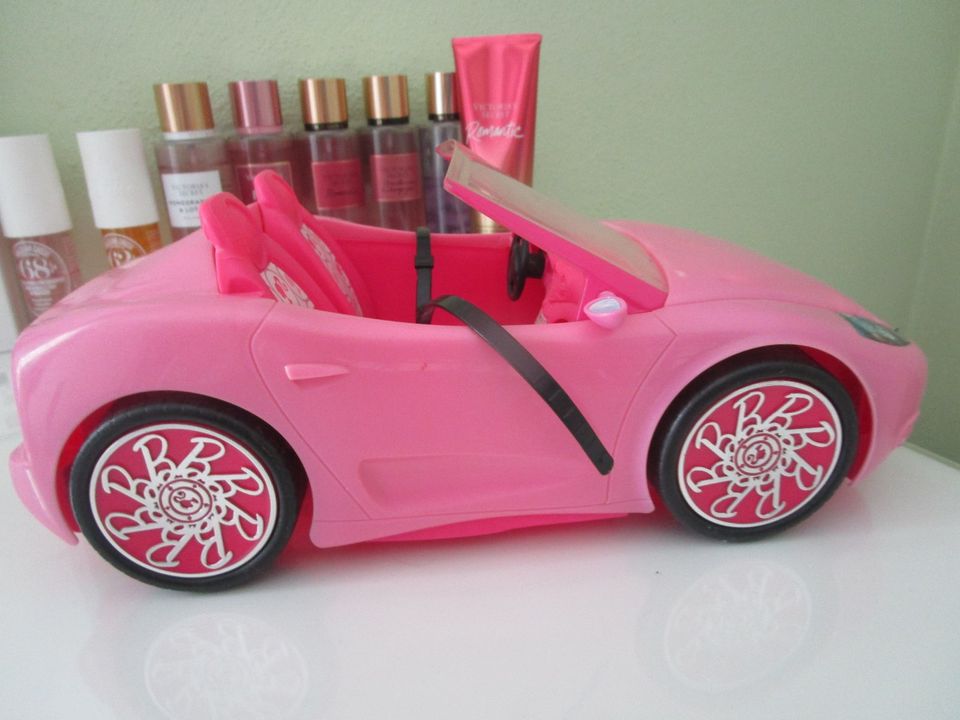 Mattel Barbie Auto Cabrio rosa in Sand a. Main