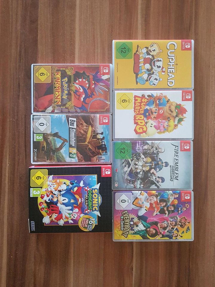 Ich biete diese 7 Nintendo Switch Spiele an in Darmstadt