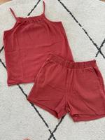 Schönes Musselin-Sommer-Set (Top & Shorts) Gr. 40/42 korall/pink Baden-Württemberg - Meißenheim Vorschau