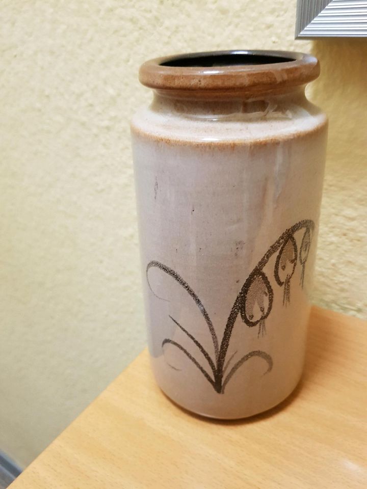 Vintage West Germany Keramik Scheurich Vase 201/18 in Köln