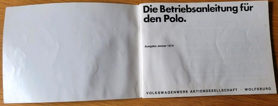 Betriebsanleitung für den VW Polo in Altenstadt Iller