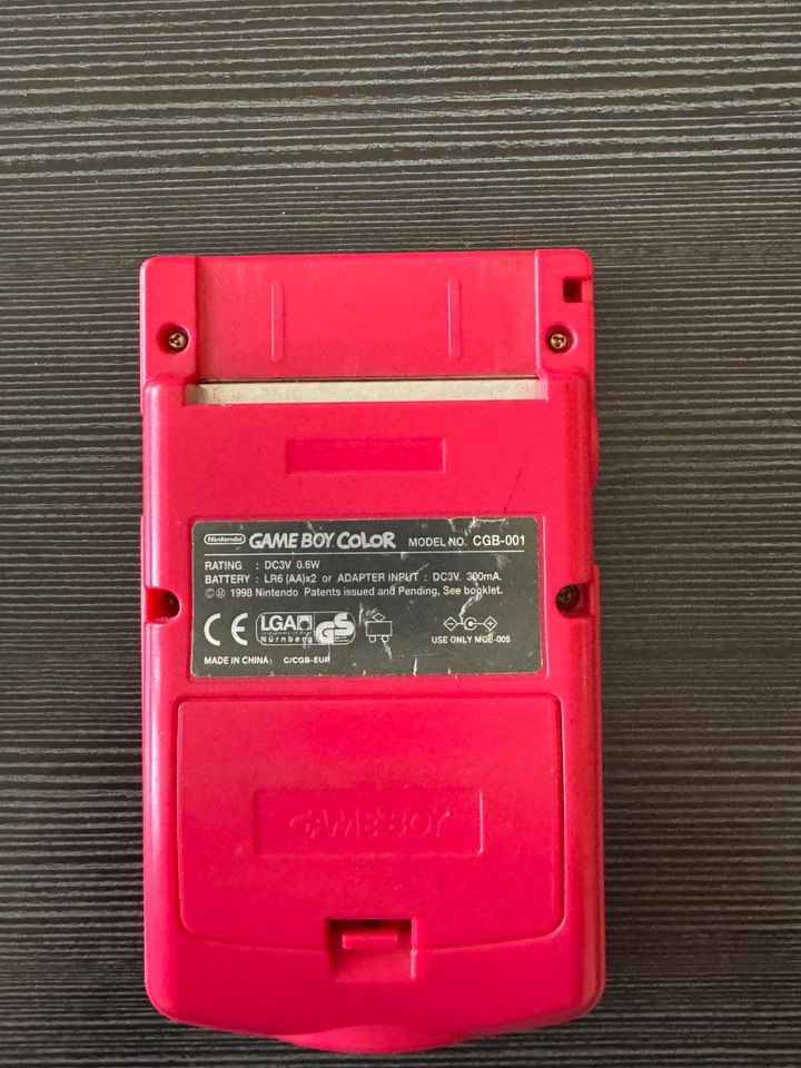 Gameboy Color 1998 in Leopoldshöhe