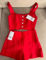 Set: Weste/top&Shorts / elegant/mit Schmuckknöpfe/ Zara/ S/ Neu Mitte - Tiergarten Vorschau